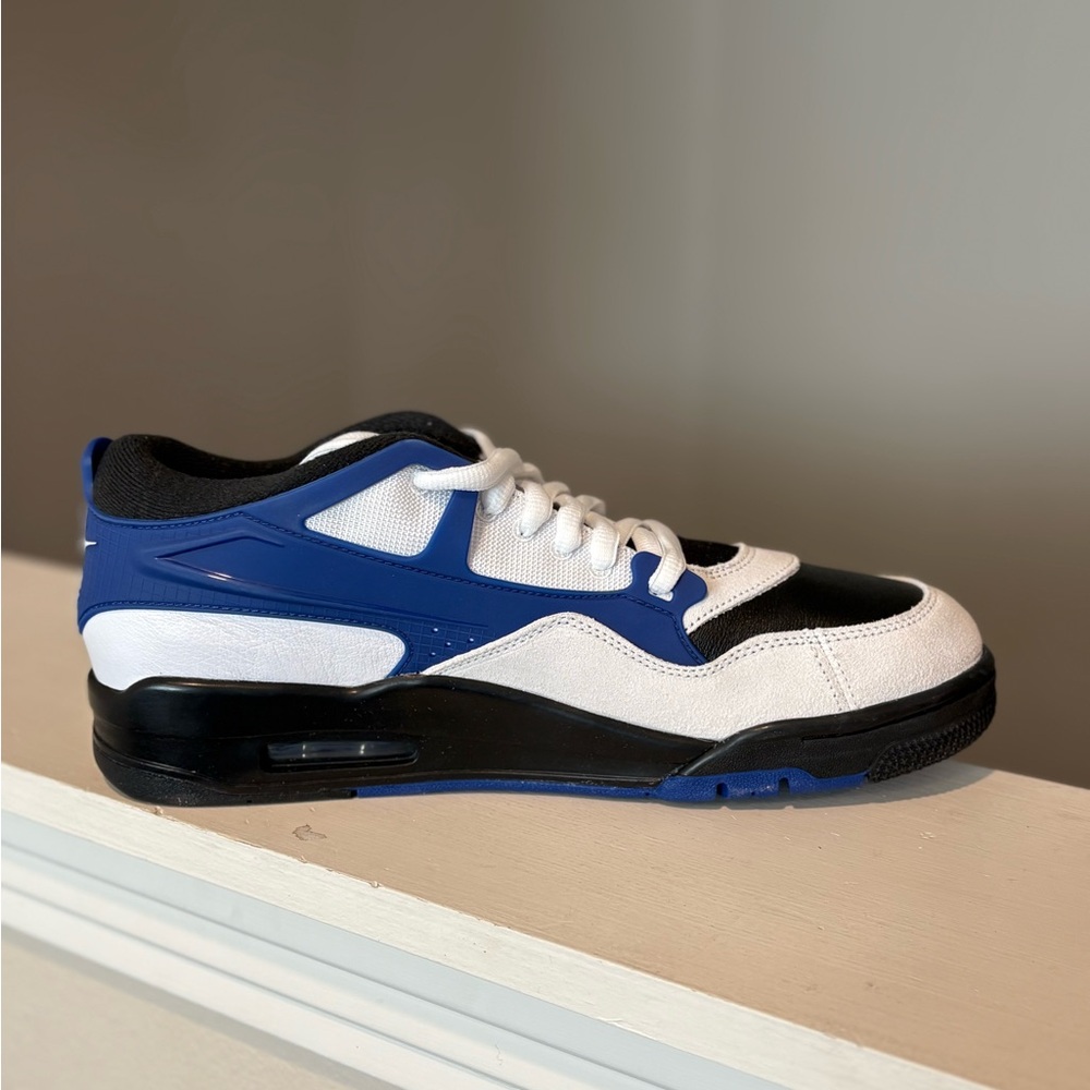 Nike Air Jordan 4 RM Black Summit White Racer Blue Motorsport Mens 11 New No Box - Picture 5 of 9